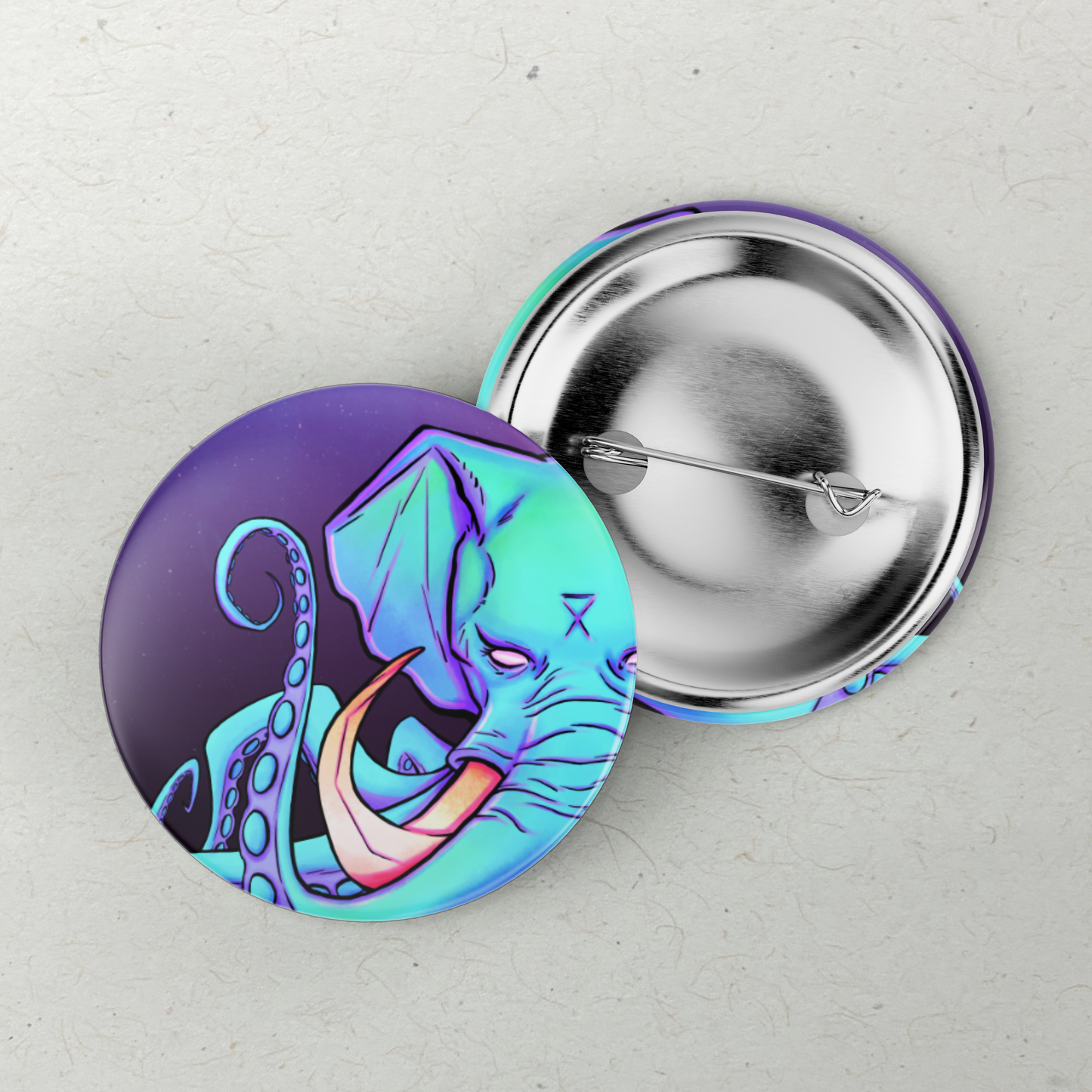Octophant - Button