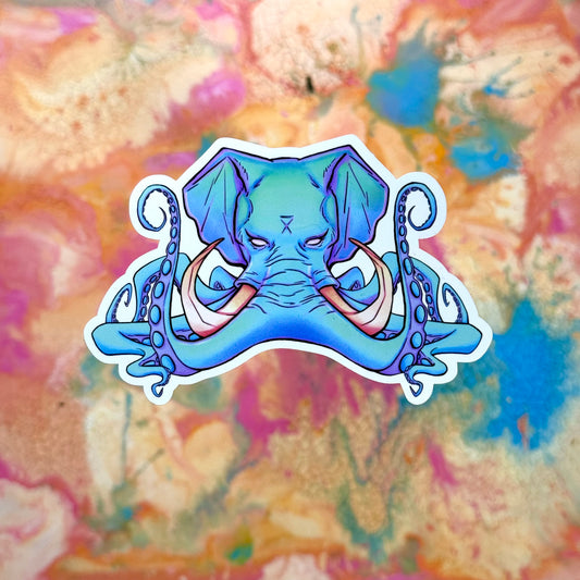 Octophant - Sticker