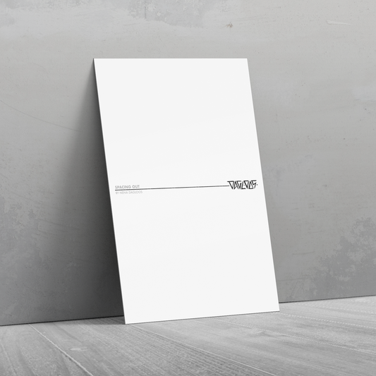 Spacing Out - Postcard