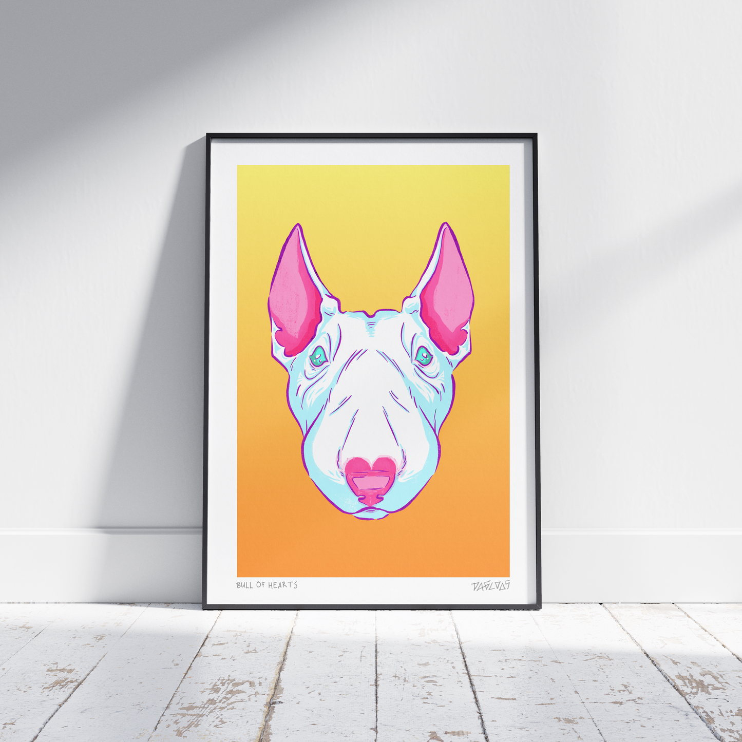 Bull of Hearts - Art Print