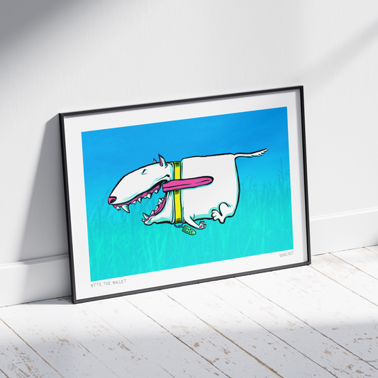 Byte the Bullet - Art Print