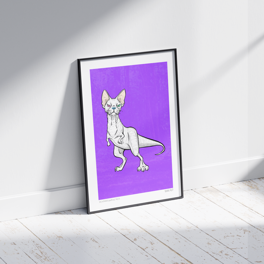 Devonnosaurus Rex - Art Print