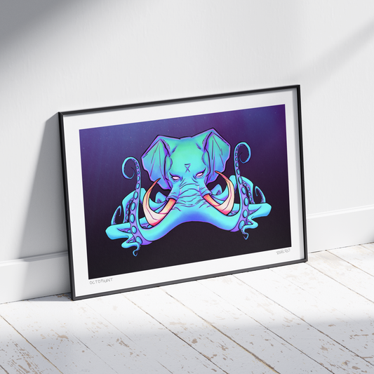 Octophant - Art Print