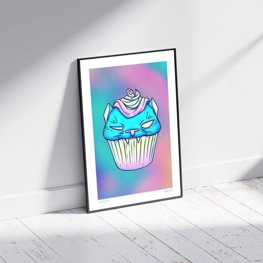 CupCat - Art Print