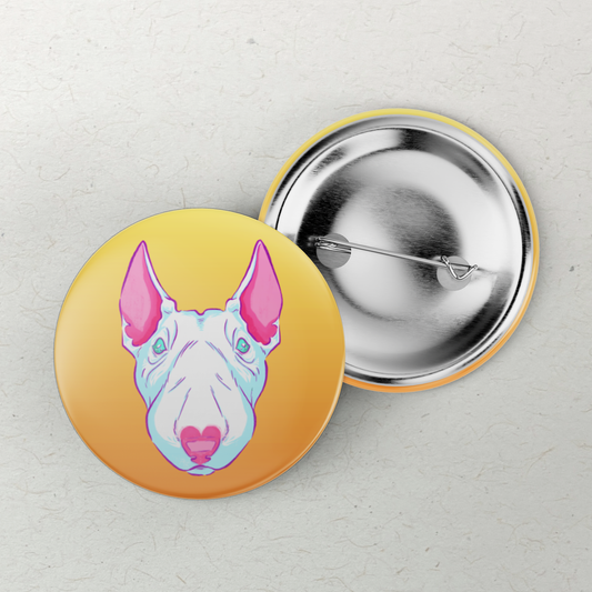 Bull of Hearts - Button