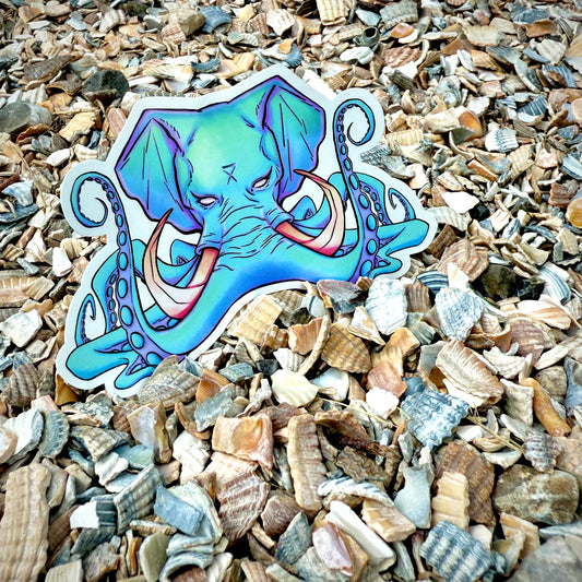 Octophant - Sticker