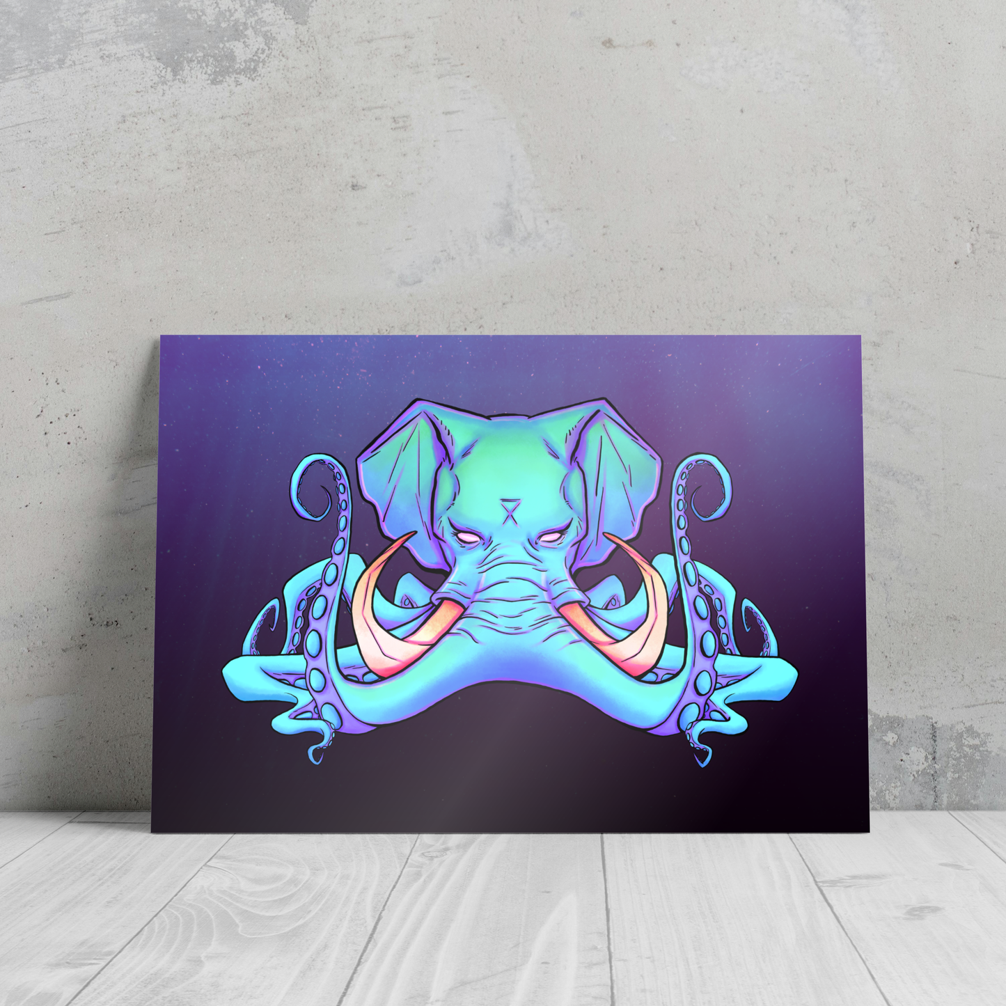 Octophant - Postcard