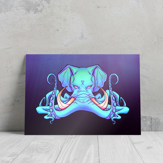 Octophant - Postcard