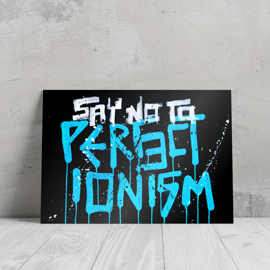 So No to Perfectionism - Postcard