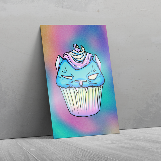 CupCat - Postcard