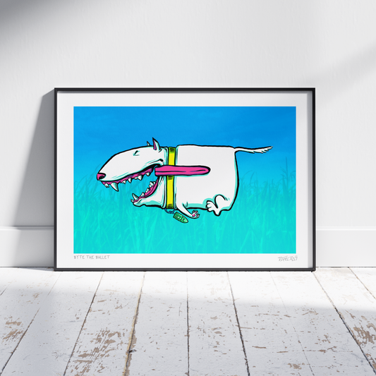 Byte the Bullet - Art Print