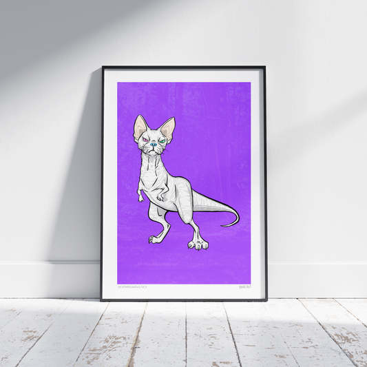 Devonnosaurus Rex - Art Print