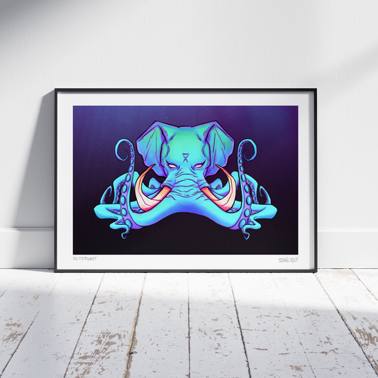 Octophant - Art Print